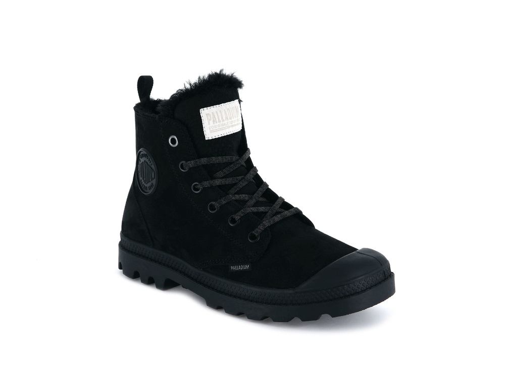Palladium PAMPA HI ZIP WL Women's Winter Boots Black | Canada-6908