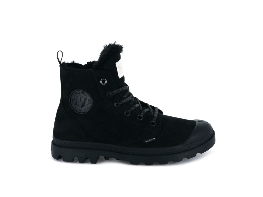Palladium PAMPA HI ZIP WL Women\'s Winter Boots Black | Canada-6908