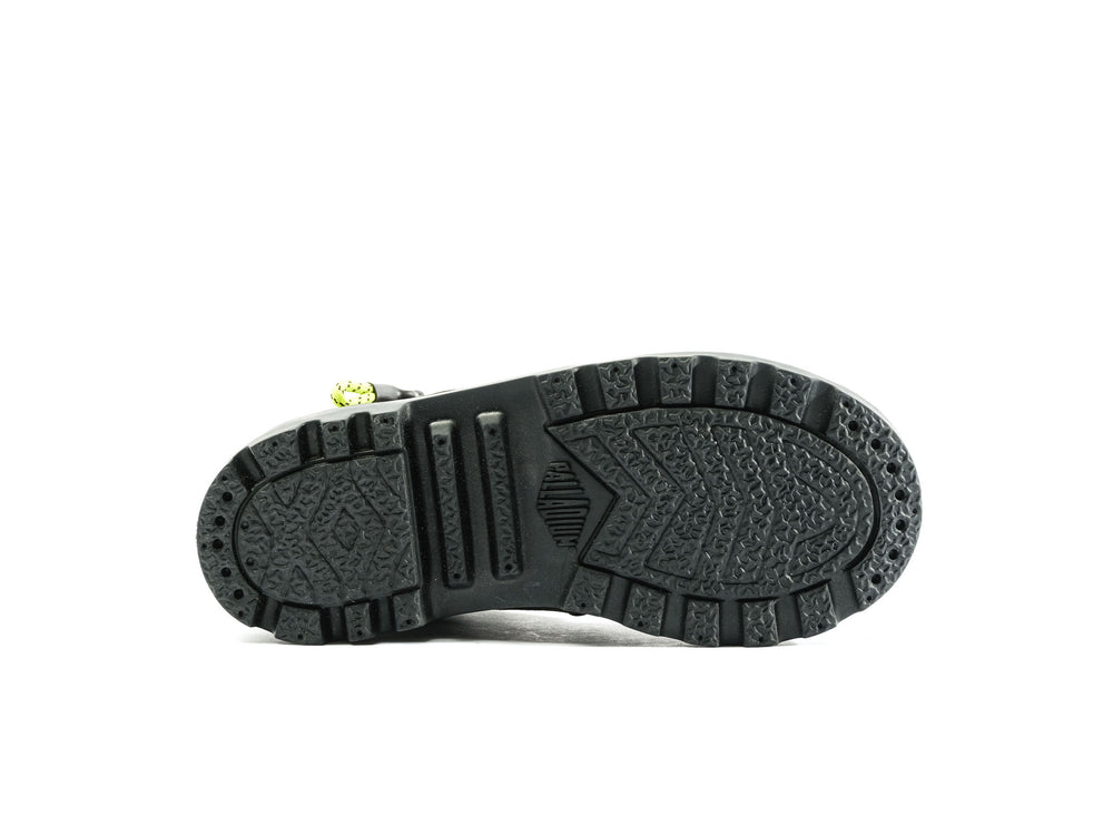 Palladium PAMPA LACE IT Kids' Boots Black | Canada-9817