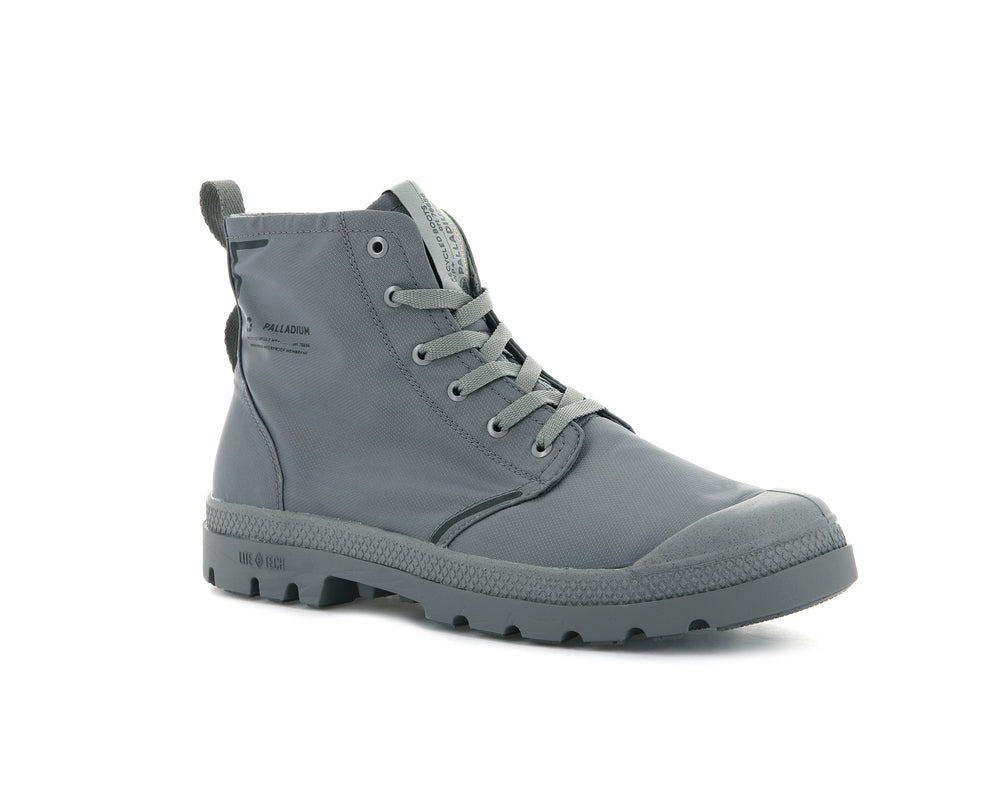 Palladium PAMPA LITE+ RECYCLE WP+ Men's Boots Titanium | Canada-2671