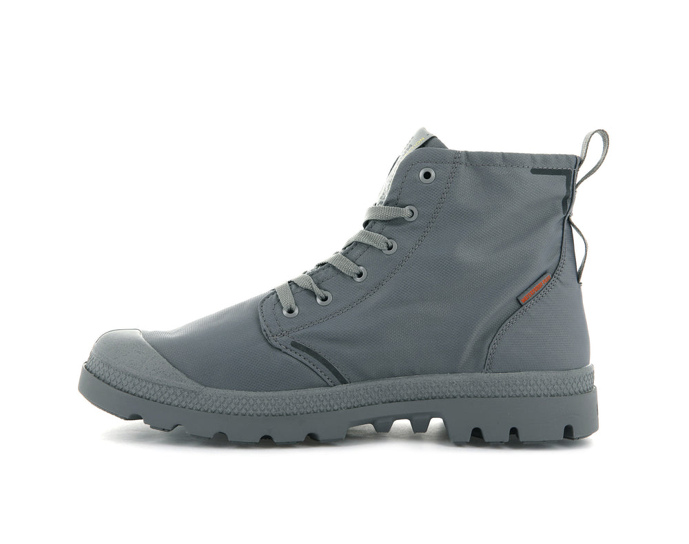 Palladium PAMPA LITE+ RECYCLE WP+ Men's Boots Titanium | Canada-2671