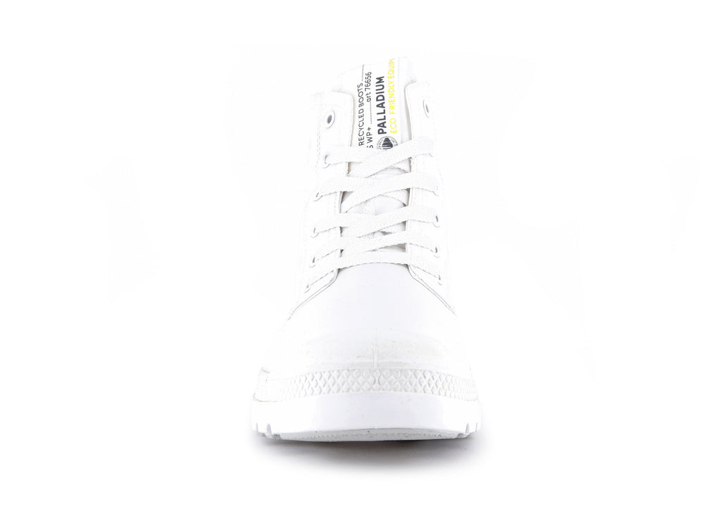 Palladium PAMPA LITE+ RECYCLE WP+ Men's Boots White | Canada-8270