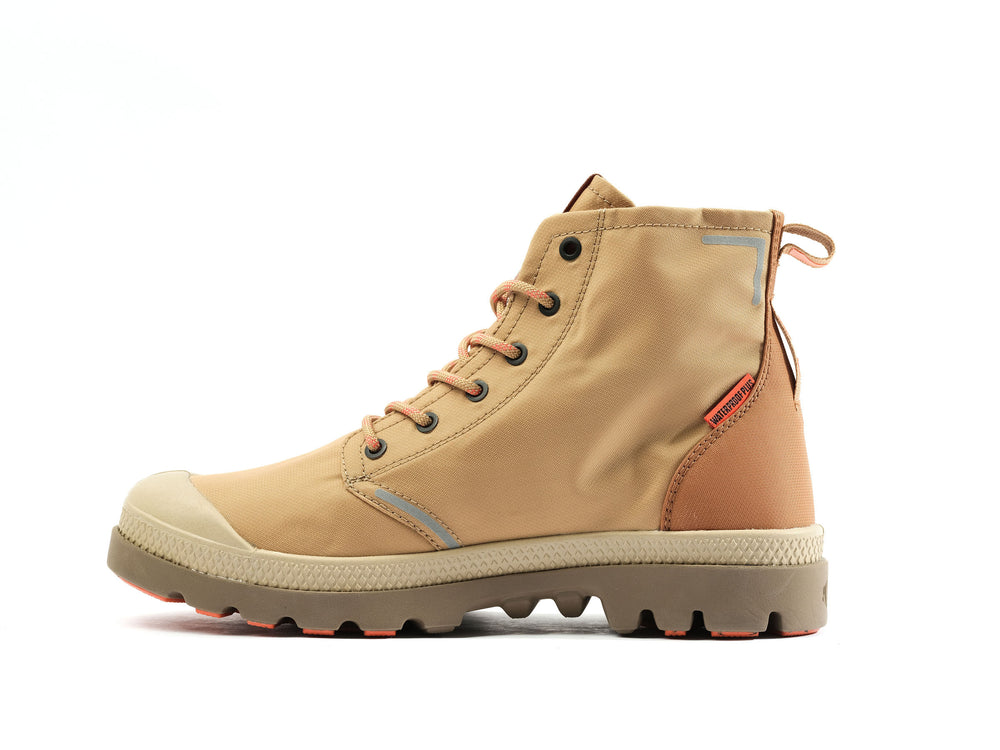 Palladium PAMPA LITE+ RECYCLE WP+ Men's Boots Caramel/Cinammon | Canada-8472