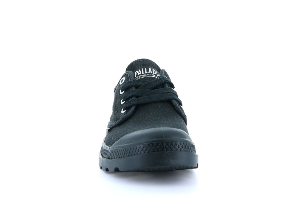 Palladium PAMPA OXFORD Men's Low Top Shoes Black | Canada-6842