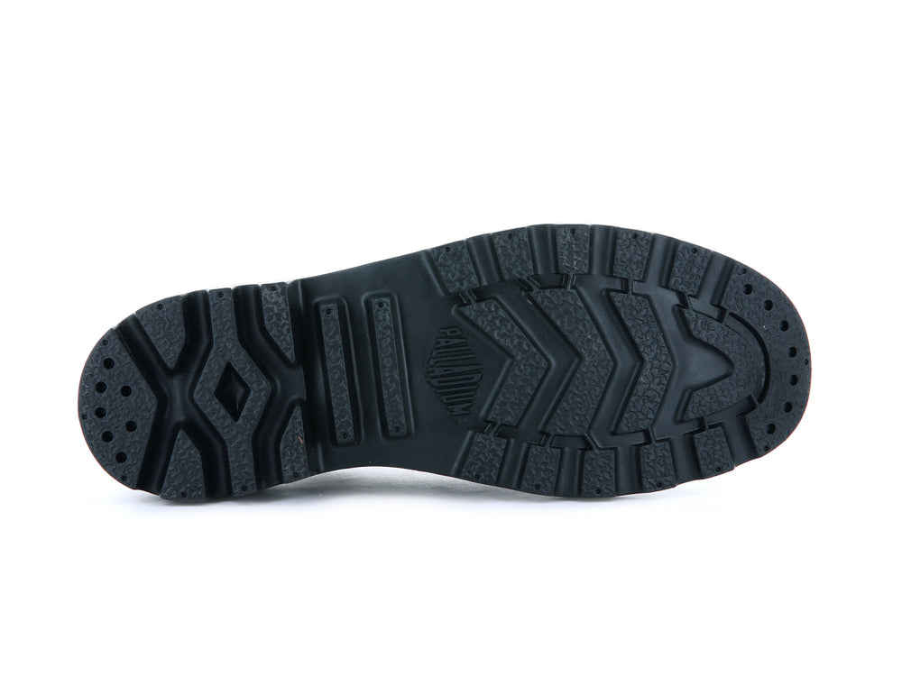 Palladium PAMPA OXFORD Men's Low Top Shoes Black | Canada-6842