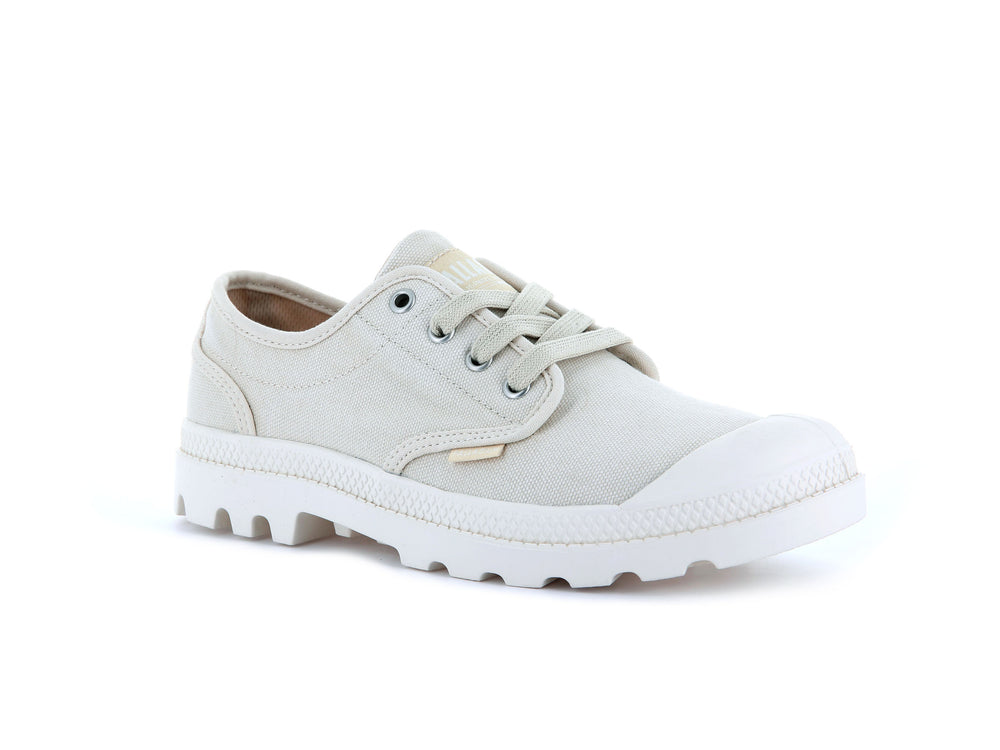 Palladium PAMPA OXFORD Men's Low Top Shoes Sahara | Canada-7936