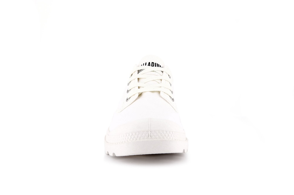 Palladium PAMPA OXFORD ORGANIC II Men's Sneakers White | Canada-8245