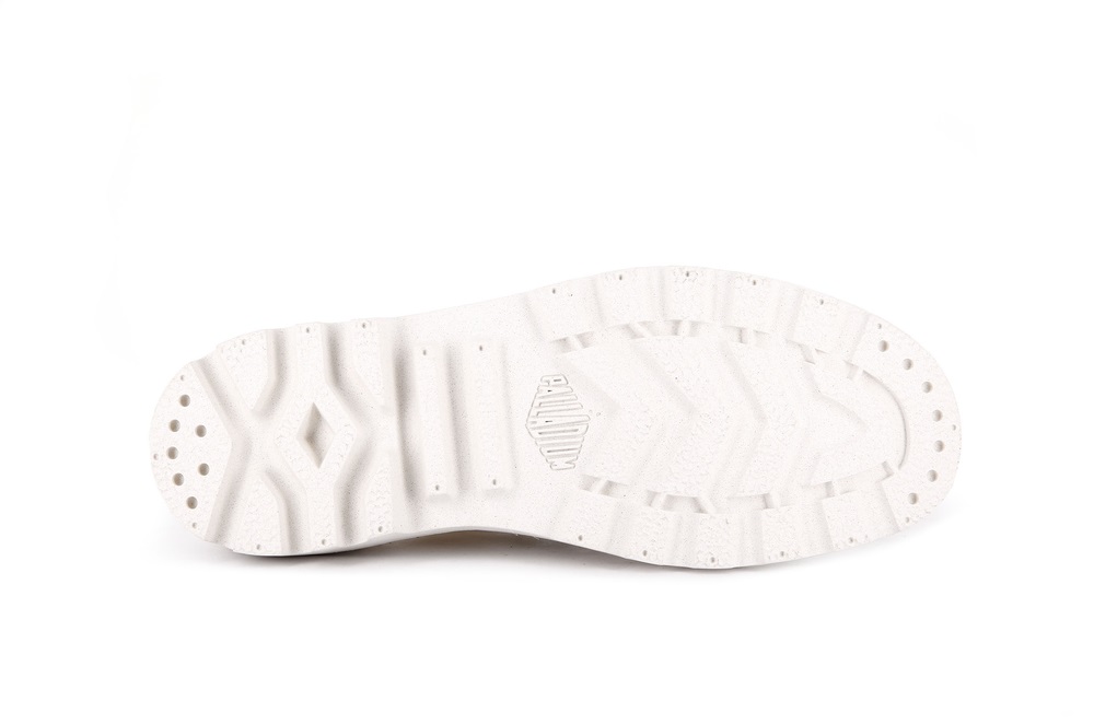 Palladium PAMPA OXFORD ORGANIC II Men's Sneakers White | Canada-8245