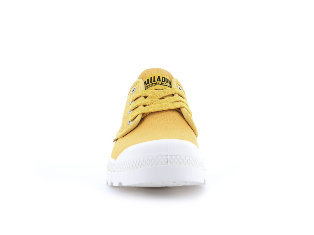 Palladium PAMPA OXFORD Women's Low Top Shoes Yellow | Canada-0172