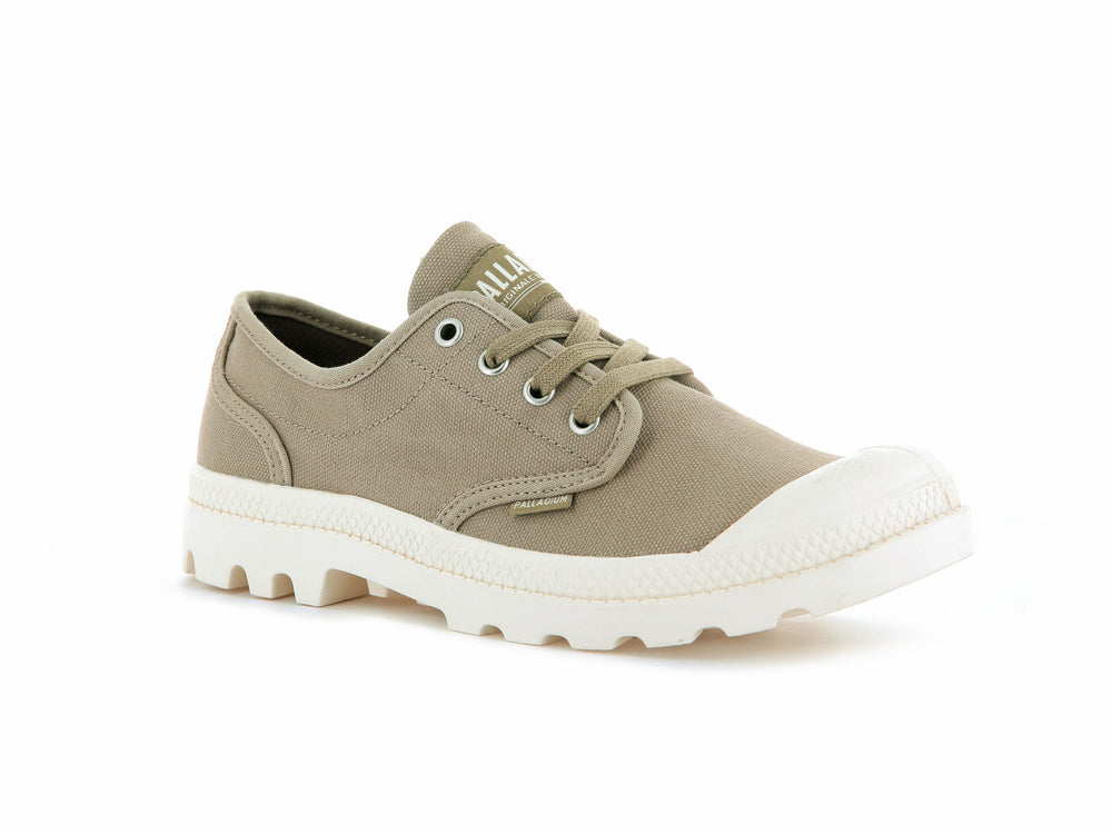 Palladium PAMPA OXFORD Women's Low Top Shoes Dune | Canada-2980