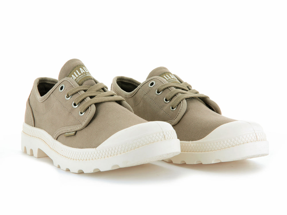 Palladium PAMPA OXFORD Women's Low Top Shoes Dune | Canada-2980