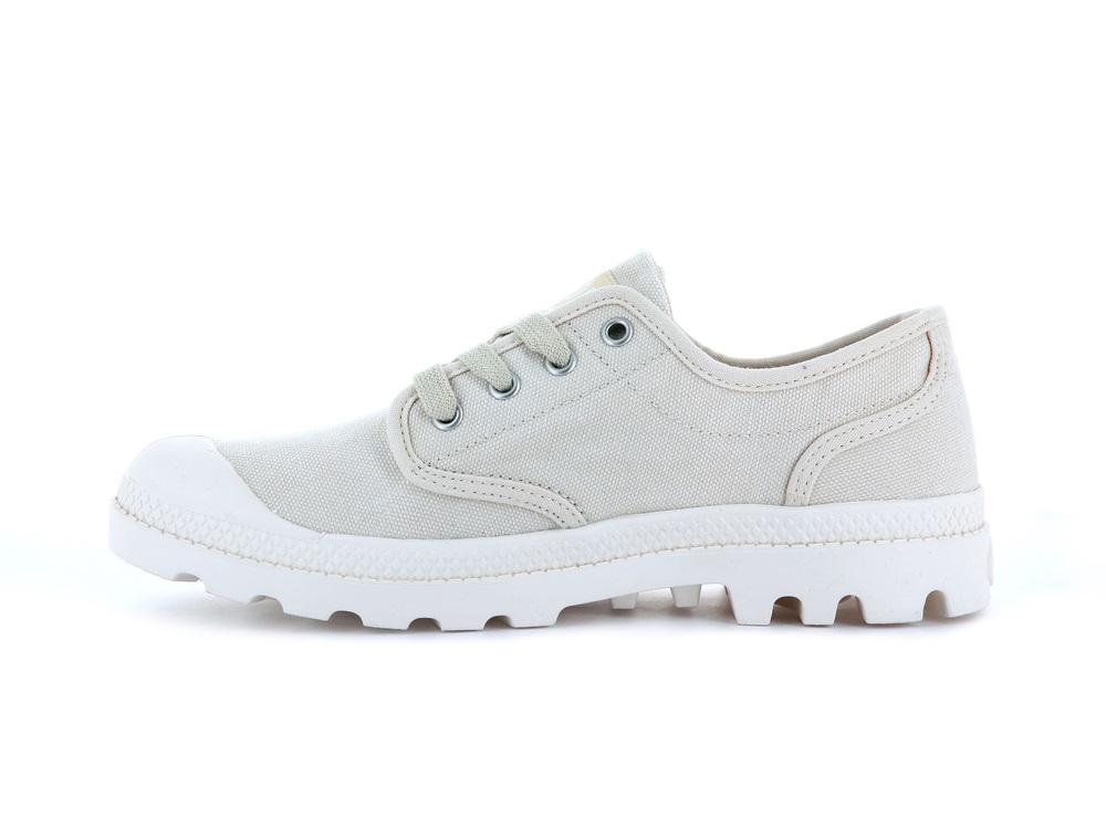 Palladium PAMPA OXFORD Women's Low Top Shoes Sahara | Canada-4639