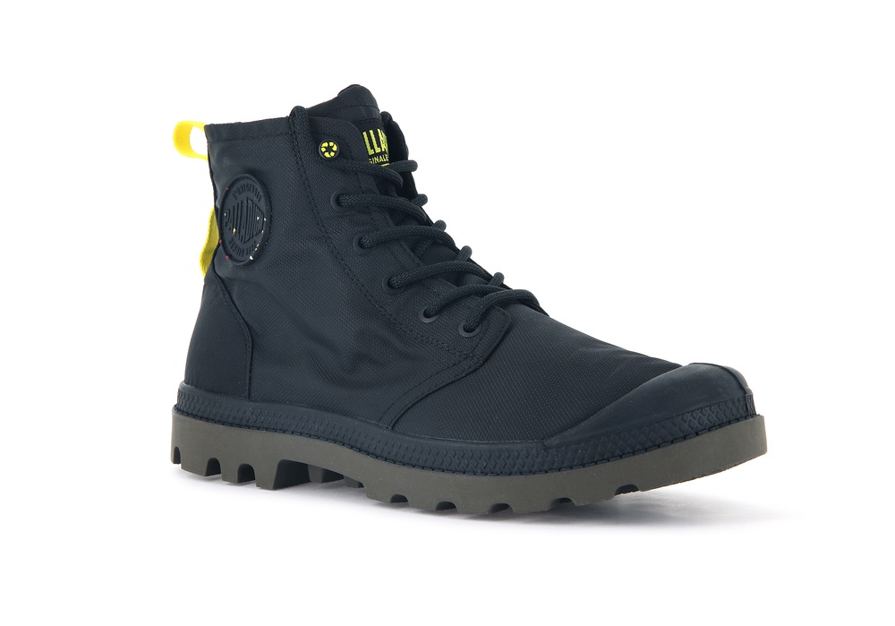 Palladium PAMPA RECYCLE WATERPROOF+ 2 Women's Boots Black | Canada-5679