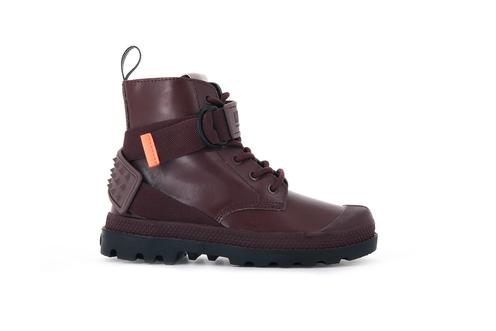 Palladium PAMPA ROCK RANGER Kids\' Boots Chocolate | Canada-0792