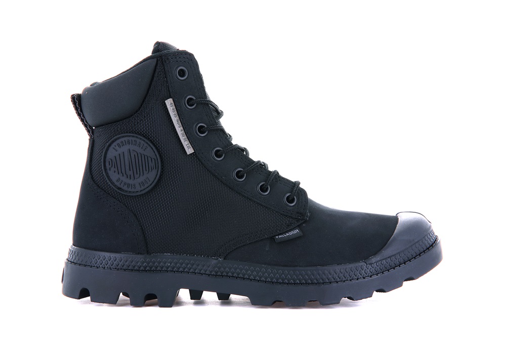 Palladium PAMPA SC WPN U-S Men\'s Winter Boots Black | Canada-9270