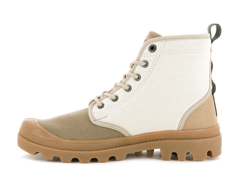 Palladium PAMPA SHADE 75TH Men's Boots Brown | Canada-5980