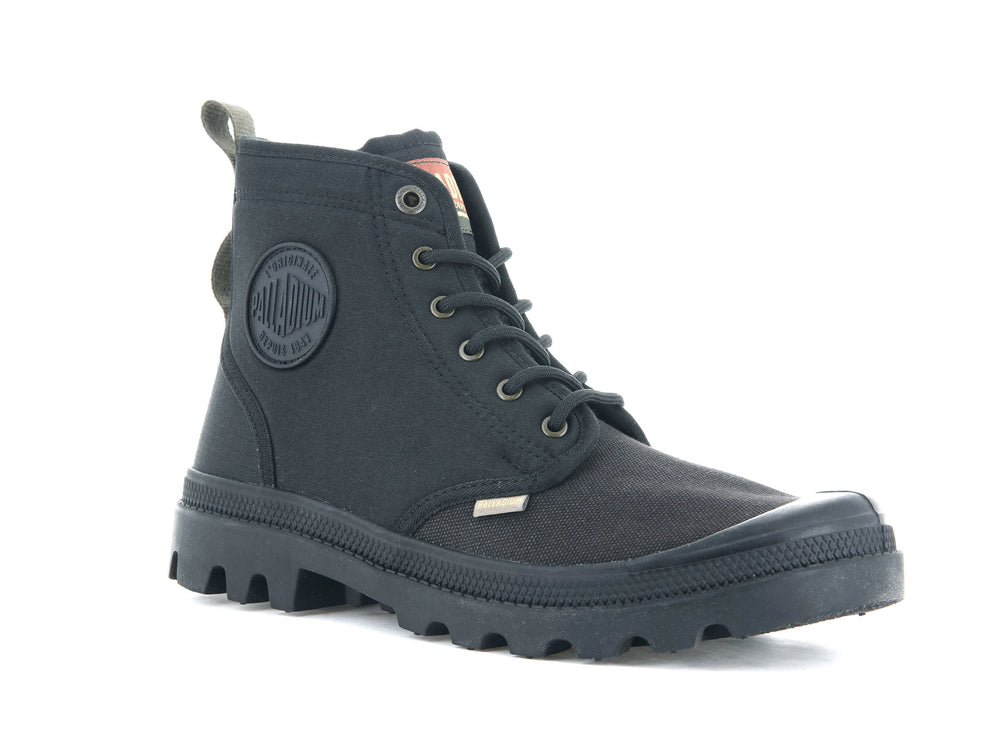 Palladium PAMPA SHADE 75TH Women's Boots Black | Canada-7124