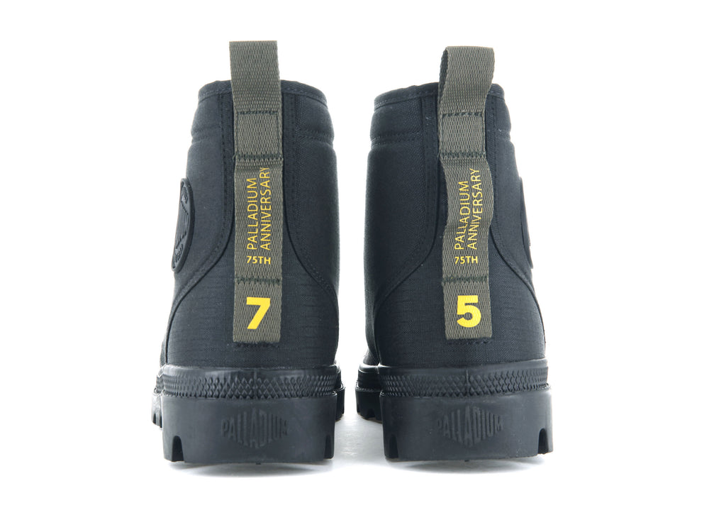 Palladium PAMPA SHADE 75TH Women's Boots Black | Canada-7124