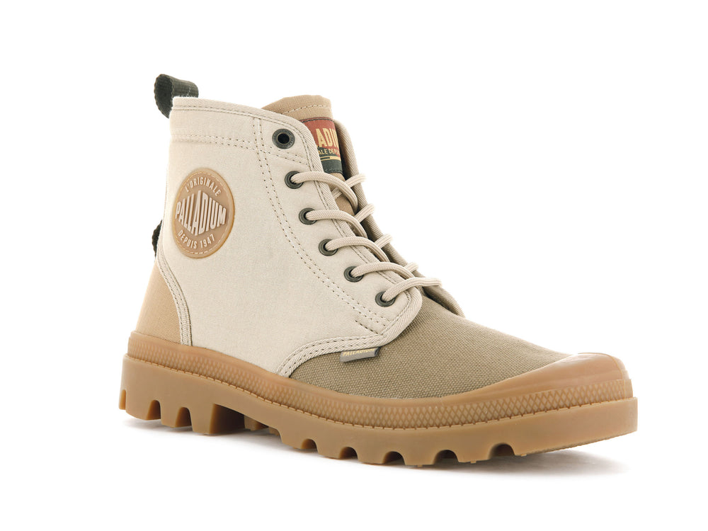 Palladium PAMPA SHADE 75TH Women's Boots Brown | Canada-9613