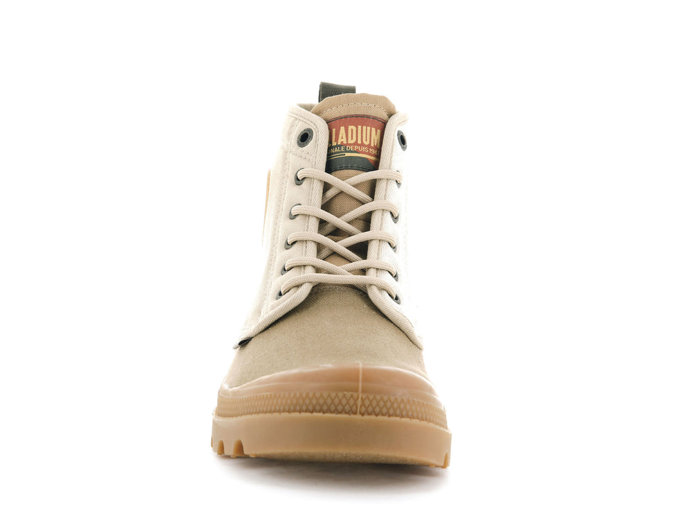 Palladium PAMPA SHADE 75TH Women's Boots Brown | Canada-9613