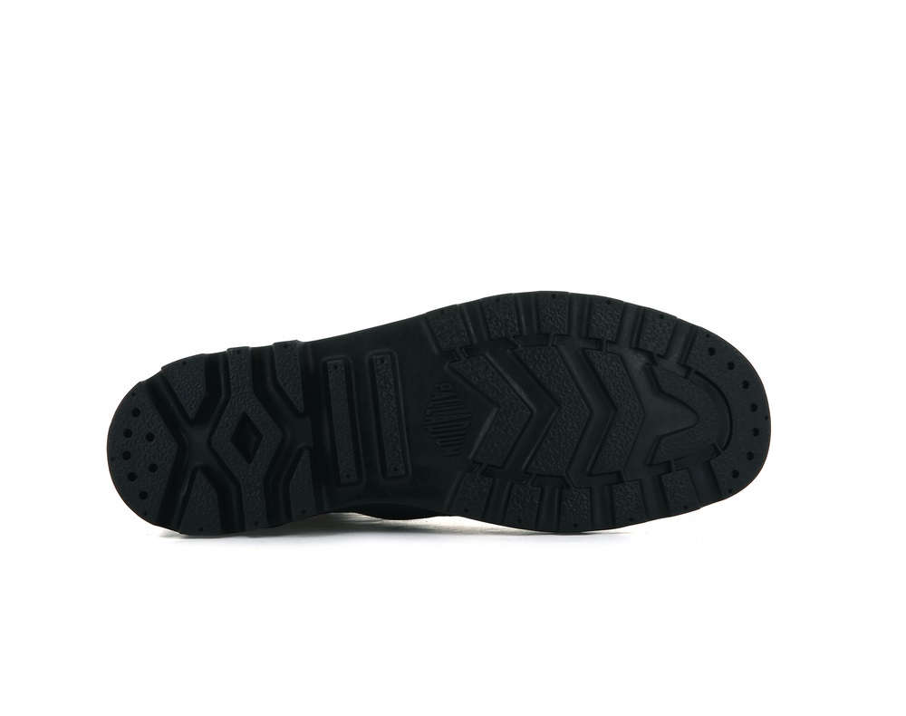 Palladium PAMPA SMILEY DT Men's Boots Black / White | Canada-2175