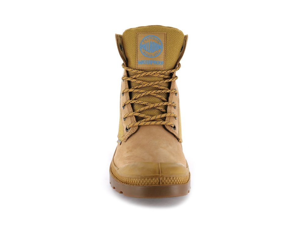 Palladium PAMPA SPORT CUFF WPN Women's Boots Gold | Canada-8153
