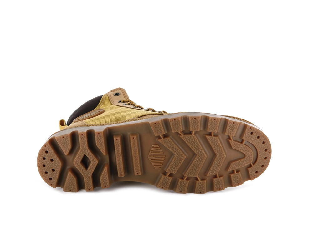 Palladium PAMPA SPORT CUFF WPN Women's Boots Gold | Canada-8153