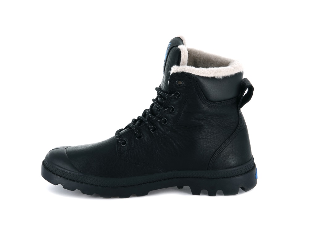 Palladium PAMPA SPORT CUFF WPS Men's Boots Black | Canada-2058