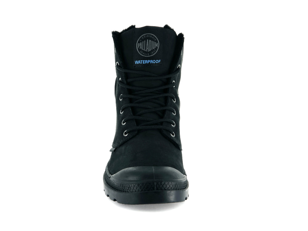 Palladium PAMPA SPORT CUFF WPS Men's Boots Black | Canada-9035