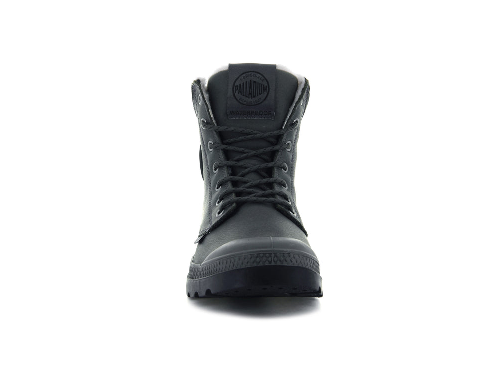 Palladium PAMPA SPORT CUFF WPS Men's Boots Dark Grey | Canada-9578