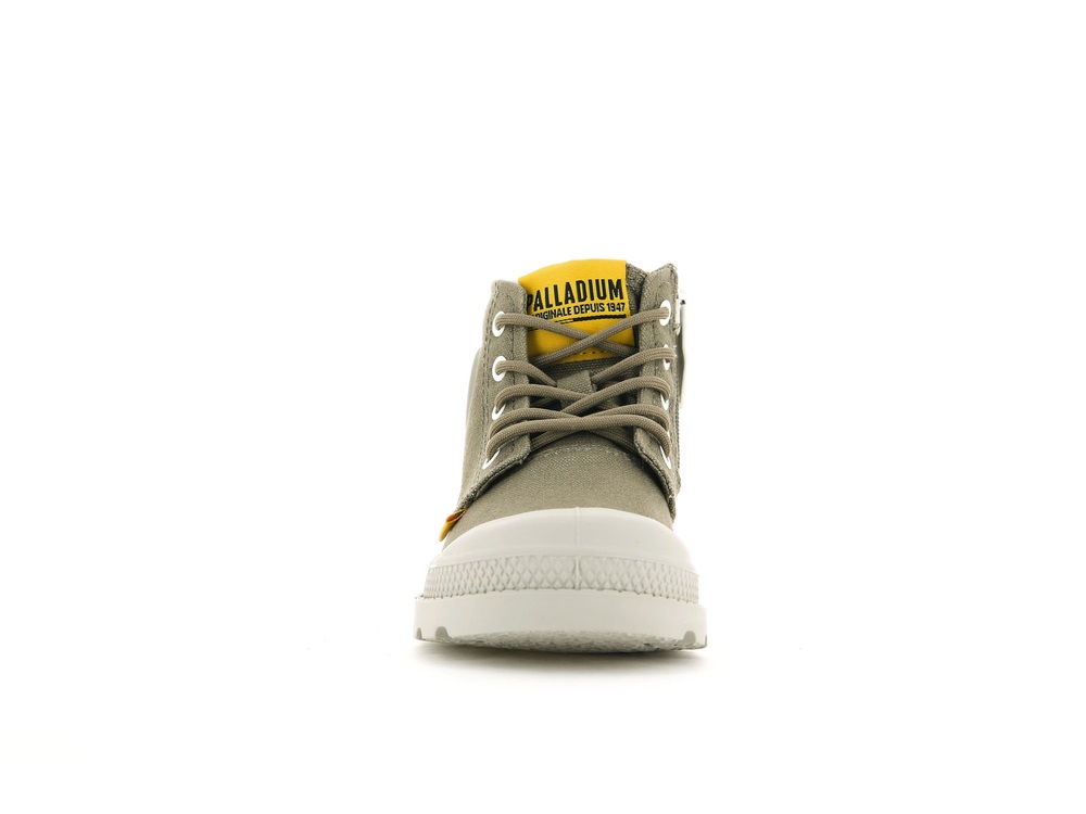 Palladium PAMPA SUPPLY Kids' Boots Green | Canada-4753