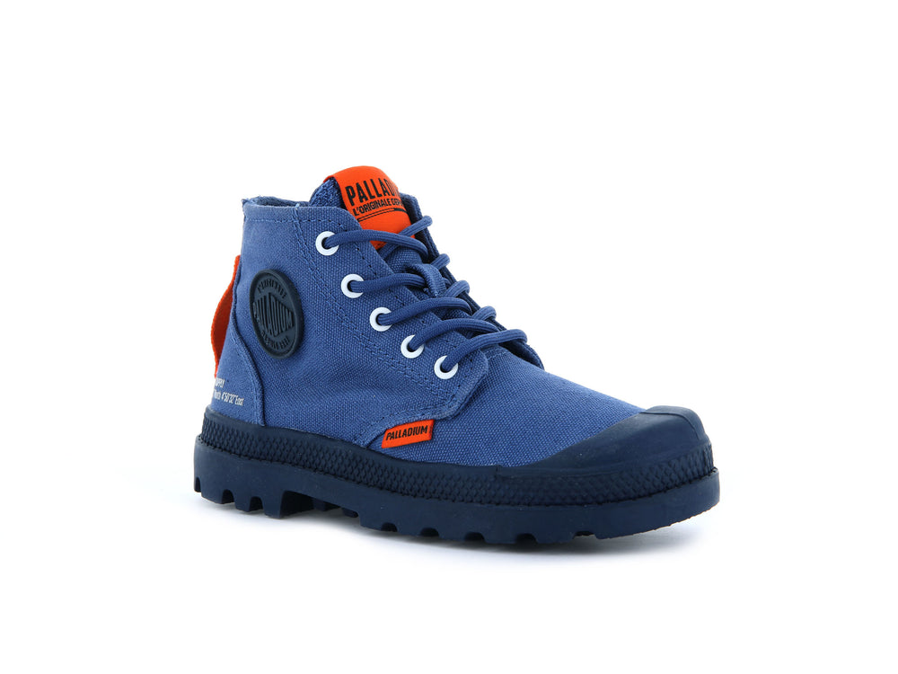 Palladium PAMPA SUPPLY Kids' Boots Navy | Canada-2698