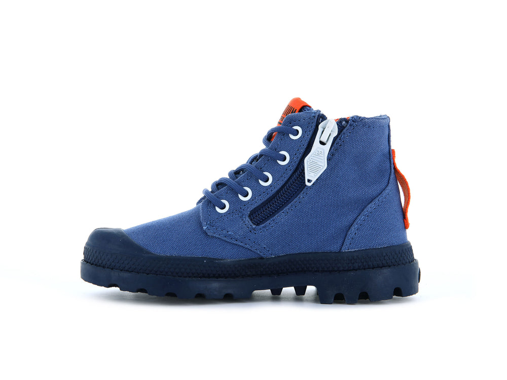 Palladium PAMPA SUPPLY Kids' Boots Navy | Canada-2698