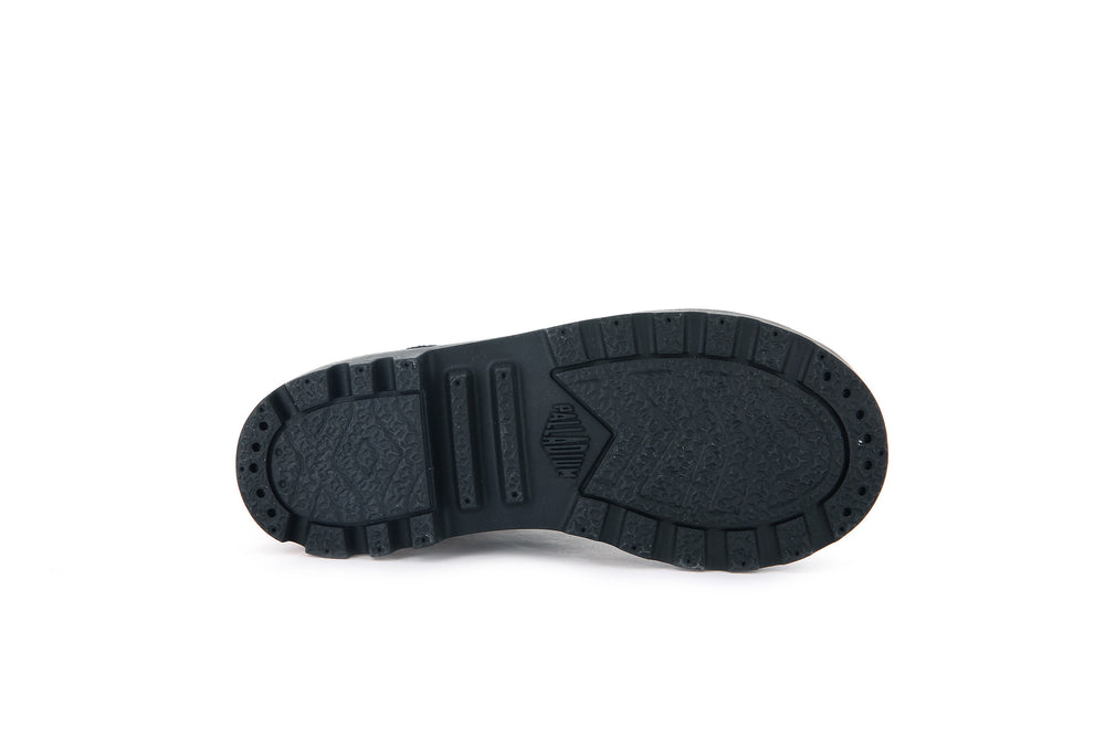 Palladium PAMPA TRAVEL Kids' Boots Black | Canada-7453