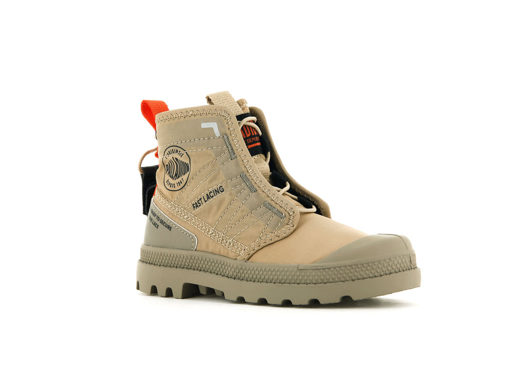 Palladium PAMPA TRAVEL Kids' Boots Desert | Canada-1432