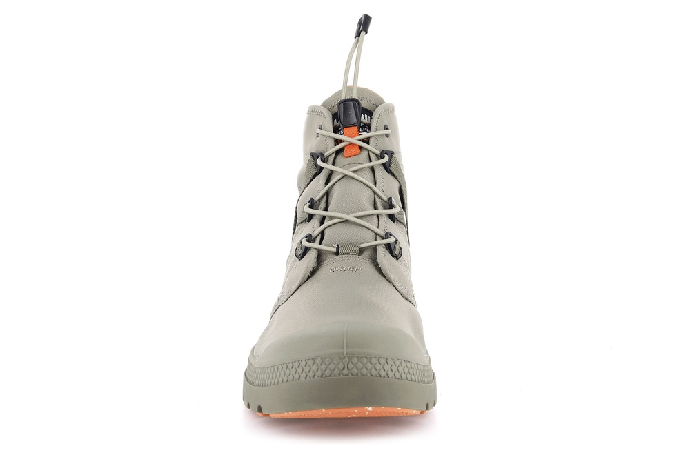 Palladium PAMPA TRAVEL LITE+ WATERPROOF Men's Boots Dune | Canada-4398