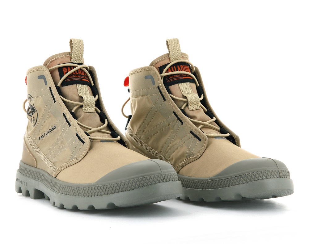 Palladium PAMPA TRAVEL LITE Women's Boots Desert | Canada-1987