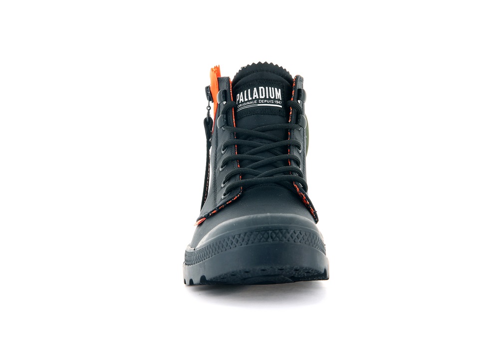 Palladium PAMPA UNLOCKED Women's Boots Black | Canada-7403