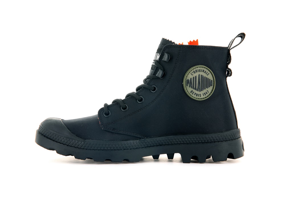 Palladium PAMPA UNLOCKED Women's Boots Black | Canada-7403