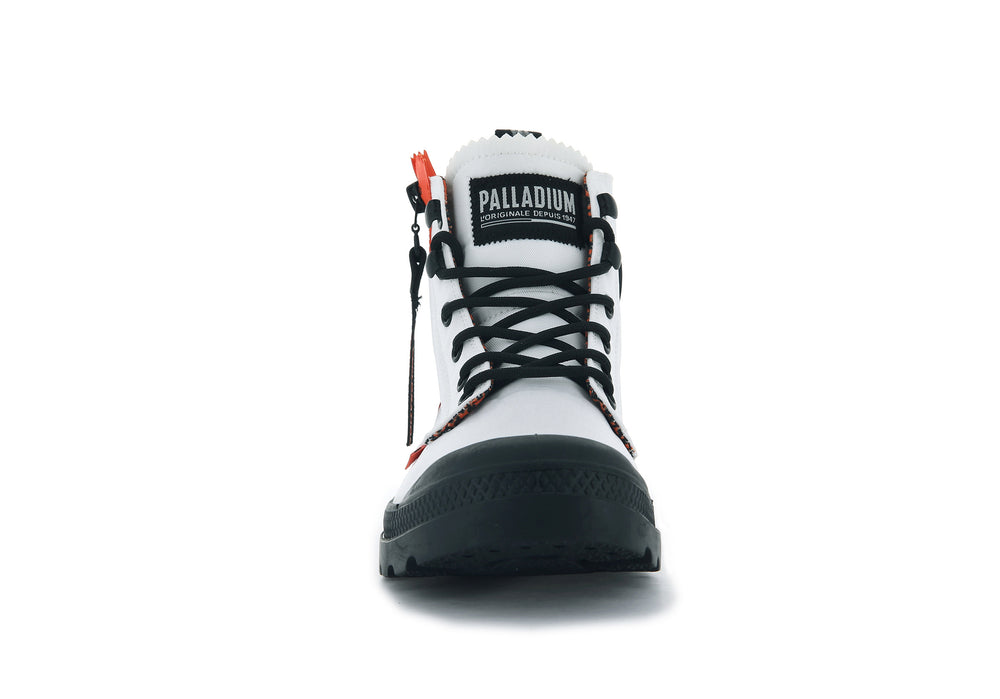 Palladium PAMPA UNLOCKED Women's Boots White | Canada-3856