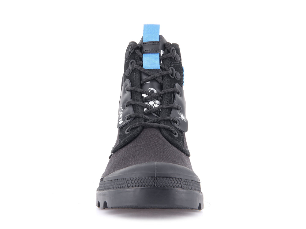 Palladium PAMPA WITCH QUEEN X DESTINY Women's Boots Black | Canada-4109