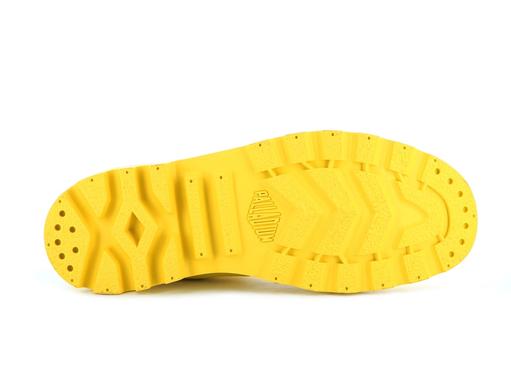 Palladium PAMPA X SMILEY 2000 Women's Boots Yellow | Canada-3642