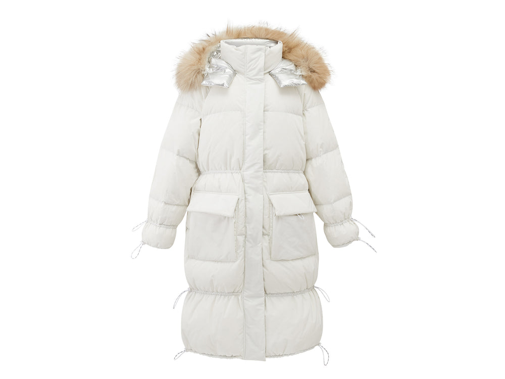Palladium QUILTED DOWN JACKET Women\'s Jackets White | Canada-4175