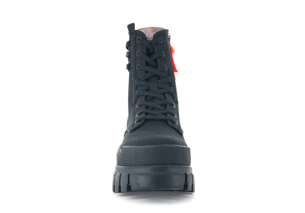 Palladium REVOLT BOOT TX Women's High Top Sneakers Black | Canada-3572