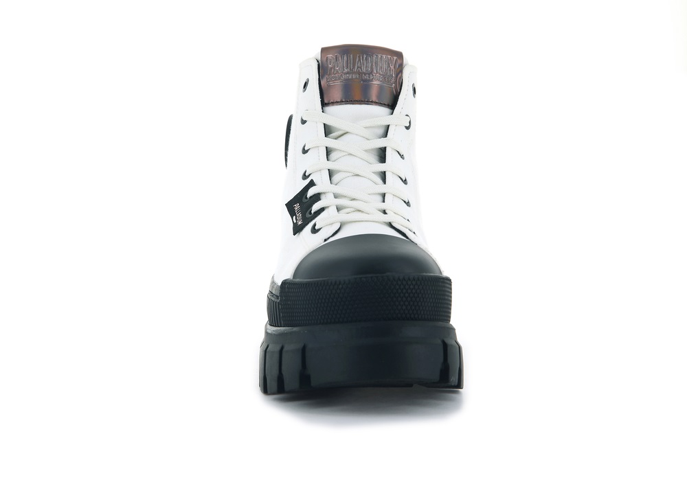 Palladium REVOLT HI TX Women's High Top Sneakers White | Canada-2907