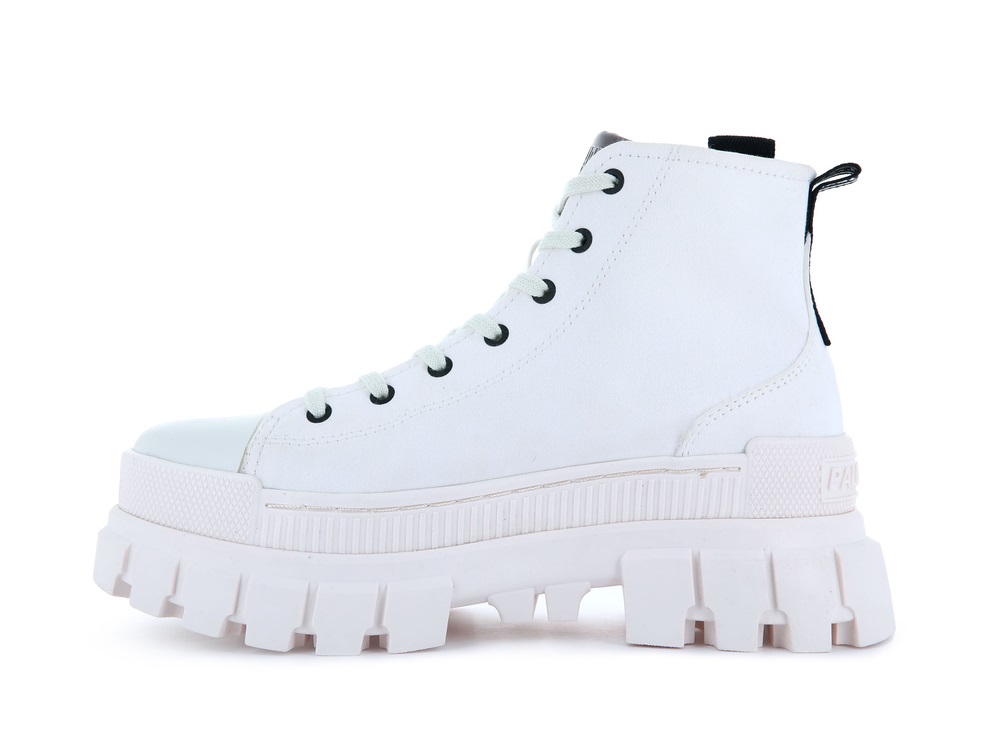 Palladium REVOLT HI TX Women's Sneakers White | Canada-1267