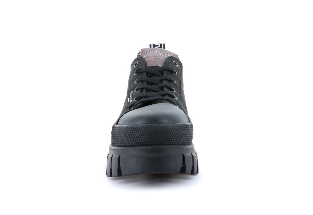 Palladium REVOLT LO TX Women's Sneakers Black | Canada-0347