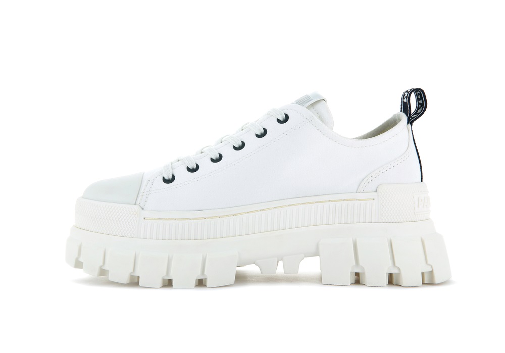 Palladium REVOLT LO TX Women's Sneakers White | Canada-7216