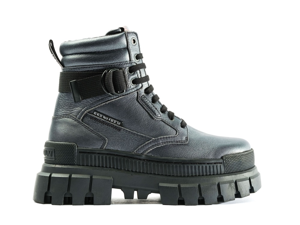 Palladium REVOLT SPORT RANGER Women\'s Sneakers Dark Silver | Canada-3945
