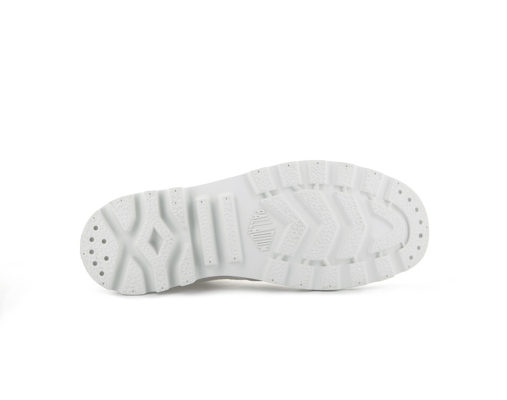 Palladium SMILEY ® PAMPA HI BE KIND Men's Boots White | Canada-4692